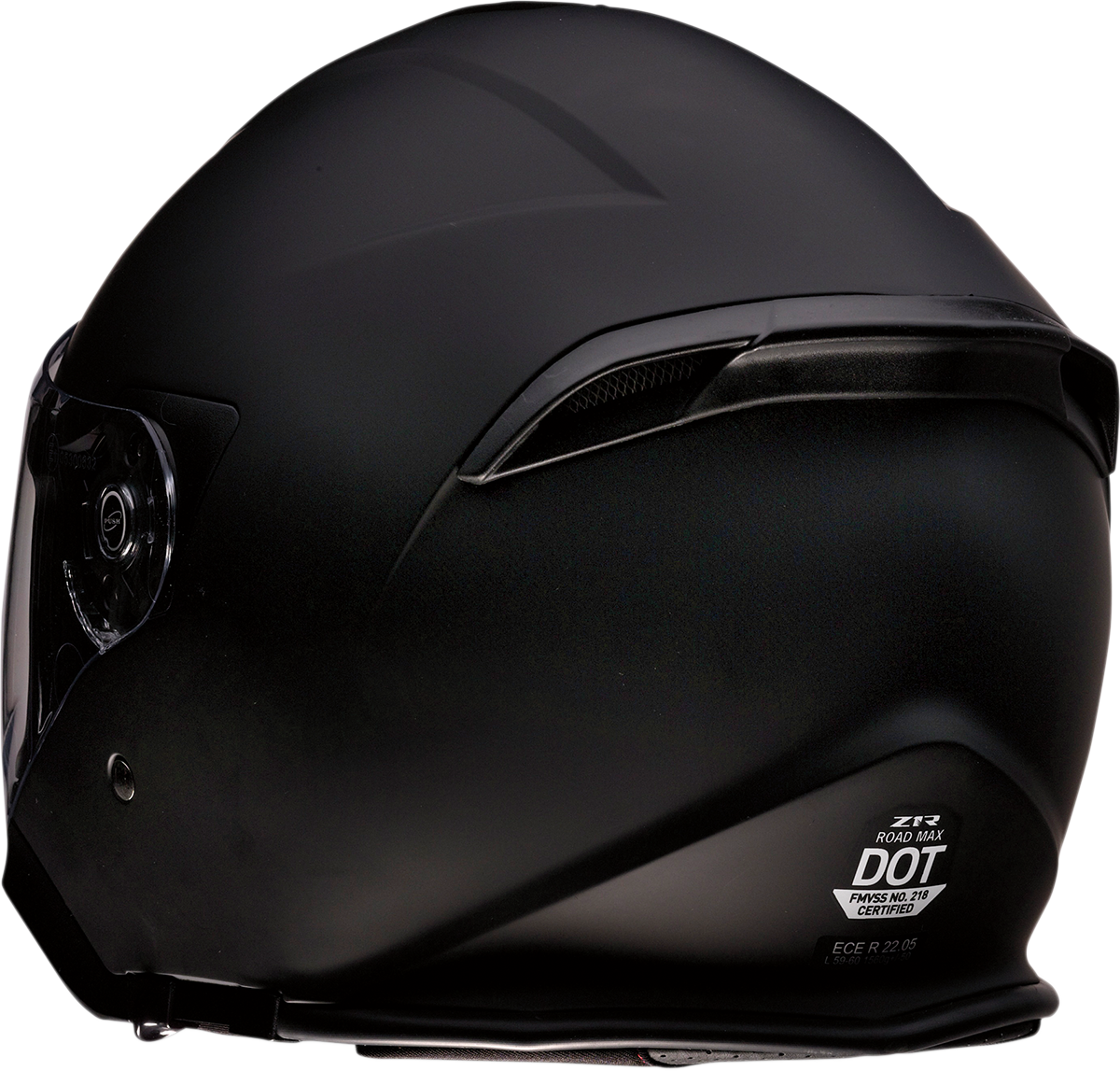 Z1R, Z1R Road Maxx 2.0 Helmet in Flat Black (4XL) - Model 0104-3369