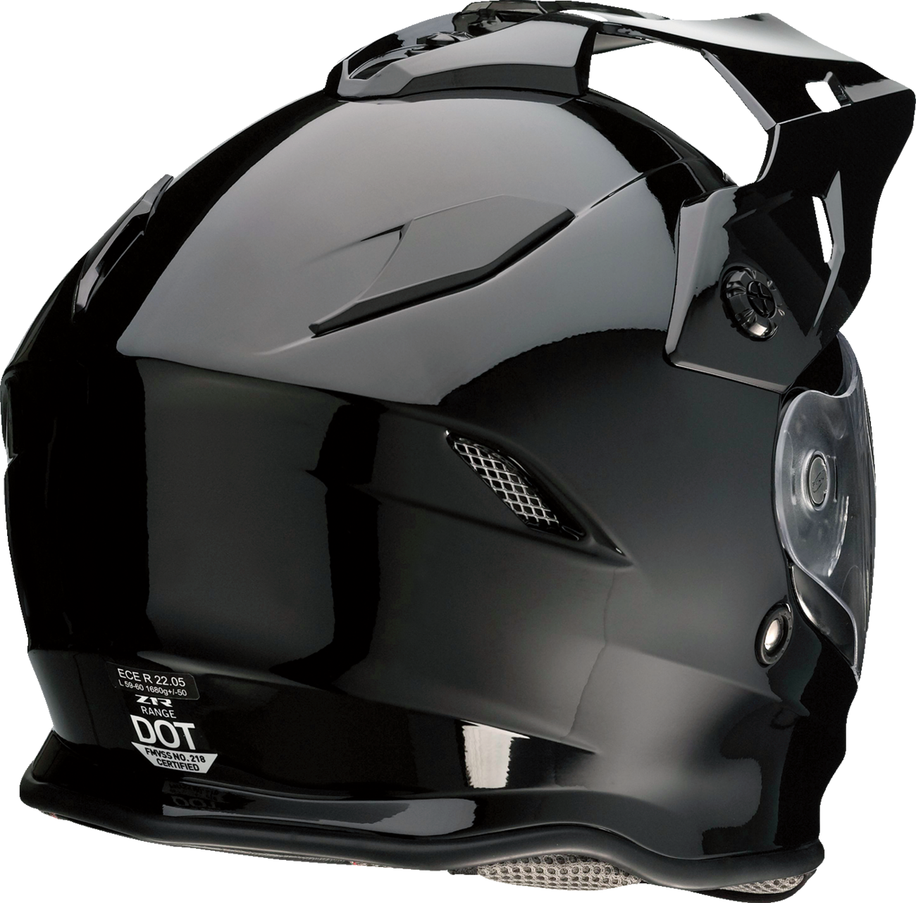 Z1R, Z1R Range 2.0 Helmet - Solid Black Medium (Part #0140-0460)