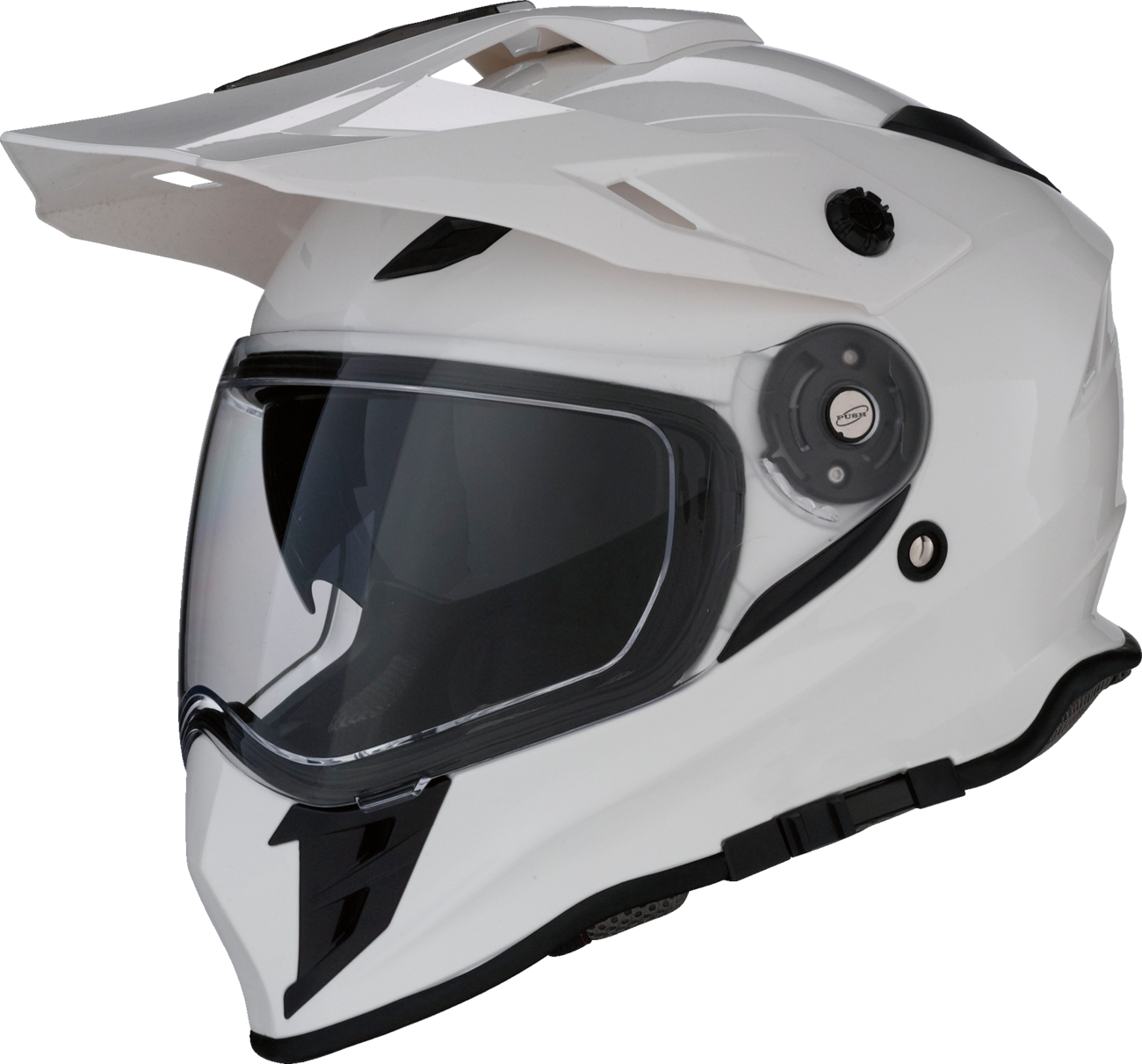 Z1R, Z1R Range 2.0 Helmet - Solid White 2XL | Impact-Absorbing Dual-Density EPS Liner & Lightweight Polycarbonate Shell
