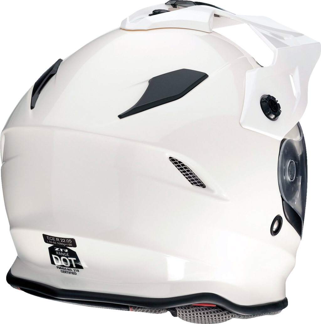 Z1R, Z1R Range 2.0 Helmet - Solid White, Medium - Model 0140-0473