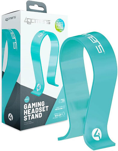 4gamers Uni Gaming Headset Stand Aqua - 4gamers Uni Gaming Headset Stand Aqua - Game Accessories
