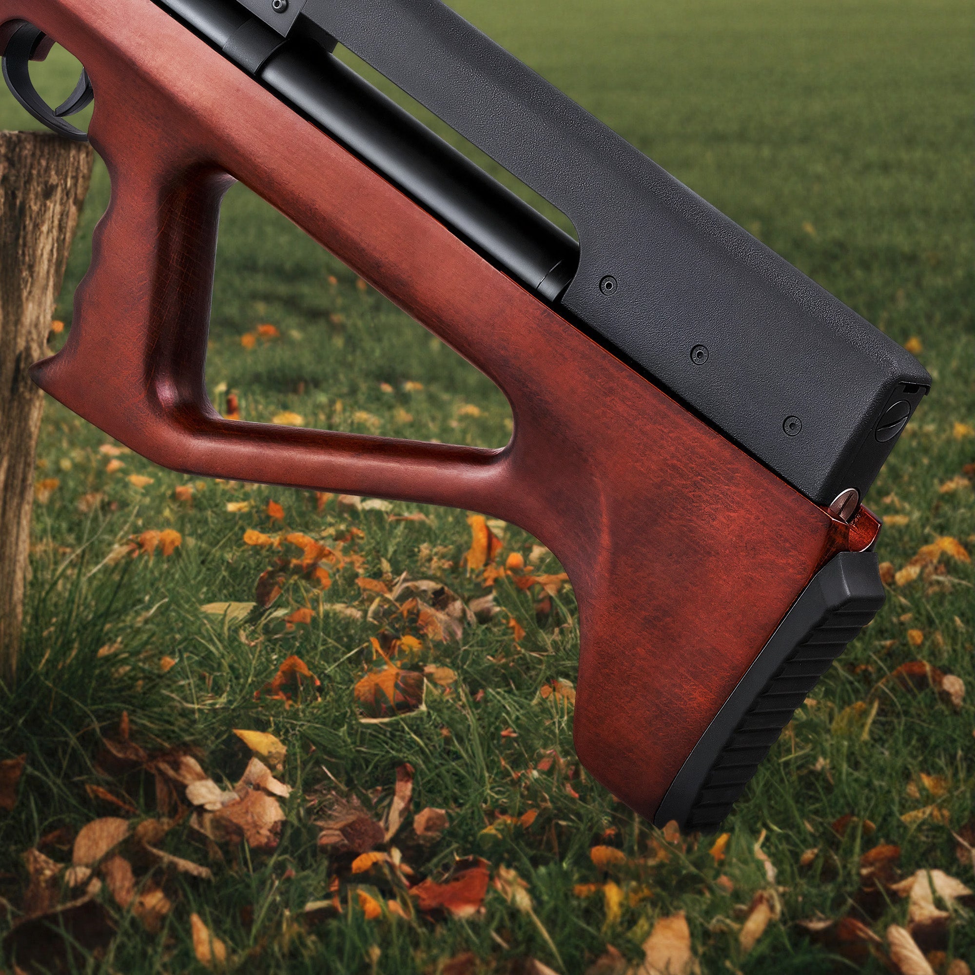 Pinty Striker - 9 Pellet .22/.25 Cal PCP Air Gun, 5.5/6.4 mm High Power Air Gun Rifle for Picatinny Rail