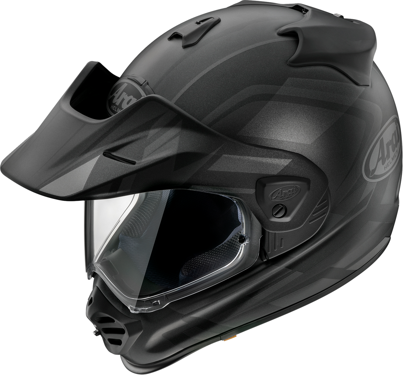 ARAI HELMETS, ARAI HELMETS XD-5 Discovery Helmet - Black Frost, Medium (Part Number 0140-0442)