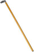Garden Hoe Long Handle 42-3/4" Heavy Duty Japanese Stainless Steel, Made in JAPAN, Weeding Sickle Tool, Stand Up Weeder Hand Tool