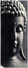 3D Door Stickers Murals - Buddha Statue - Peel and Stick - Waterproof & Washable - Matt Finish - 35.4" x 78.7"