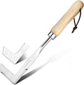 Hand Weeder Puller Tool, Dandelion Fork Weeding Knife Tool - 2023 New Garden Tool for Weeders Easy Quick Clean Removal Root Digging - Original Multi Use Rust-Resistance (13in)