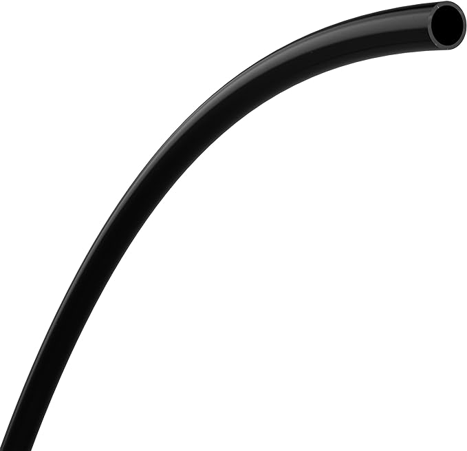 Alpine Corporation 100 Ft. PVC Tubing with 3/8" Inside Diameter for Ponds and Fountains, Black