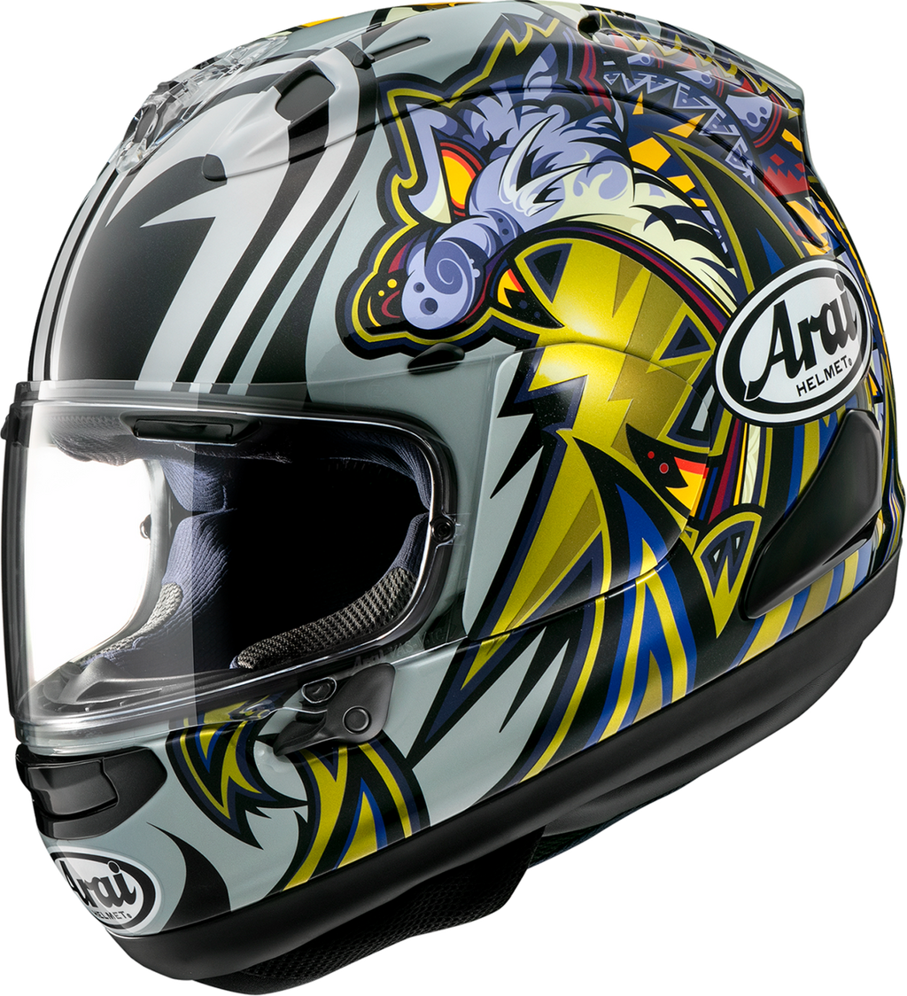 ARAI HELMETS, ARAI Helmets Corsair-X Nakasuga 4 Large Helmet with VAS Shield Mechanism and Advanced Ventilation