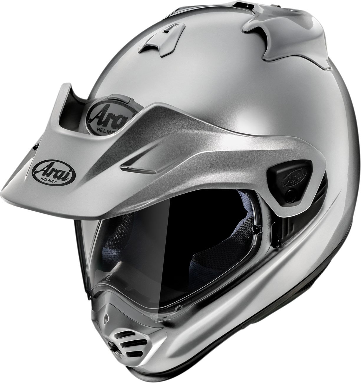 ARAI HELMETS, ARAI HELMETS XD-5 Helmet Aluminum Silver Large (Part Number: 0140-0414)