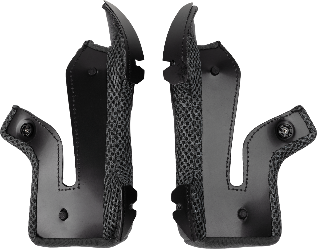 Z1R, Z1R Youth Warrant 2.0 Cheek Pads - Large - Black - Part Number 0134-4026