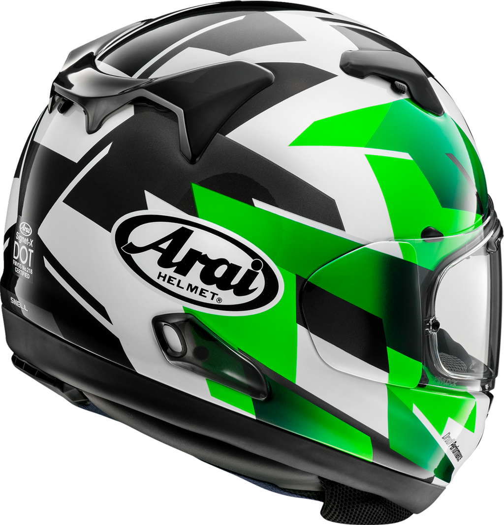 ARAI HELMETS, ARAI HELMETS Signet-X Helmet - Flag Italy - Small 0101-18512