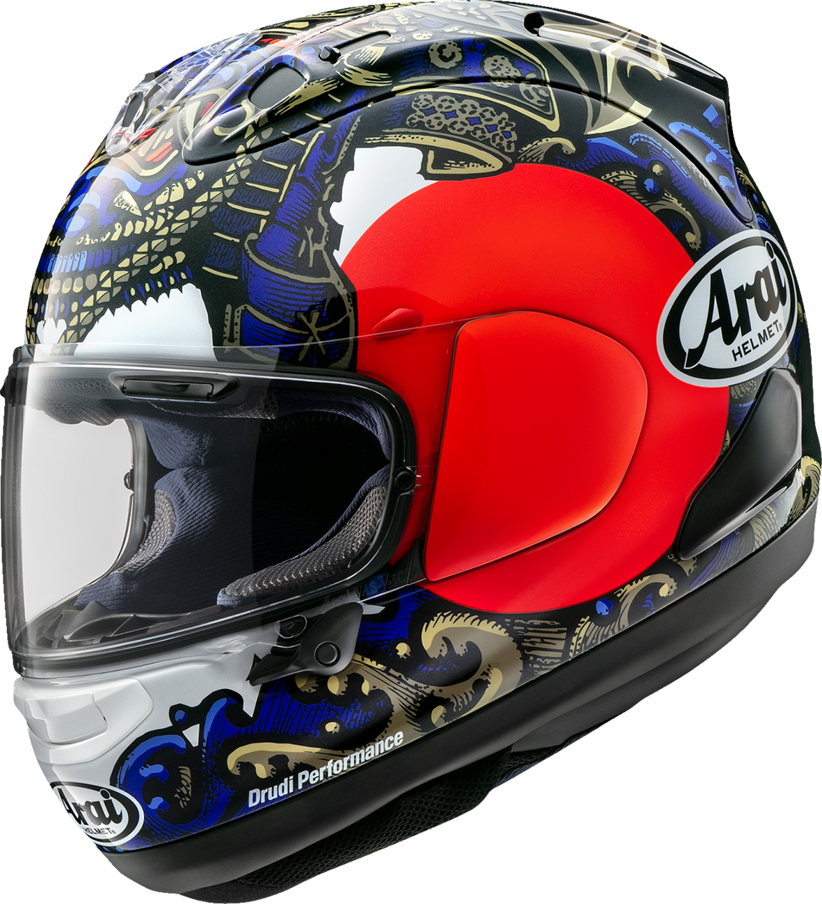 ARAI HELMETS, ARAI HELMETS Corsair-X Shogun 2XL Helmet with VAS Shield Mechanism and Max-V Shield