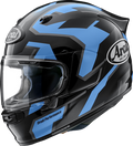 ARAI HELMETS, ARAI Helmets Signet-X Robotik Blue 2XL - Narrow Shell with VAS Shield and Enhanced Ventilation