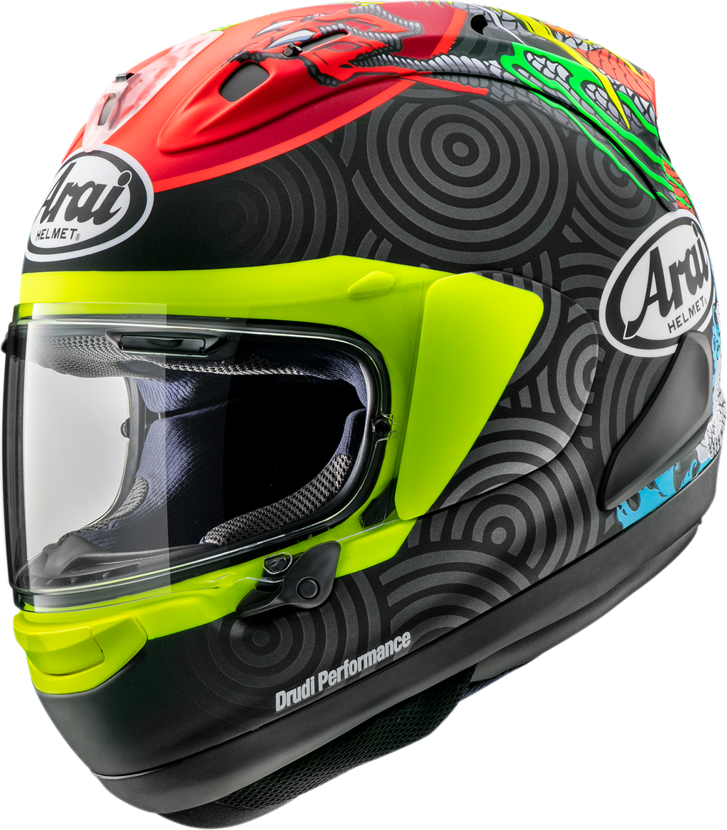 ARAI HELMETS, ARAI HELMETS Corsair-X Tatsuki XL Helmet with VAS Shield Mechanism and Advanced Ventilation