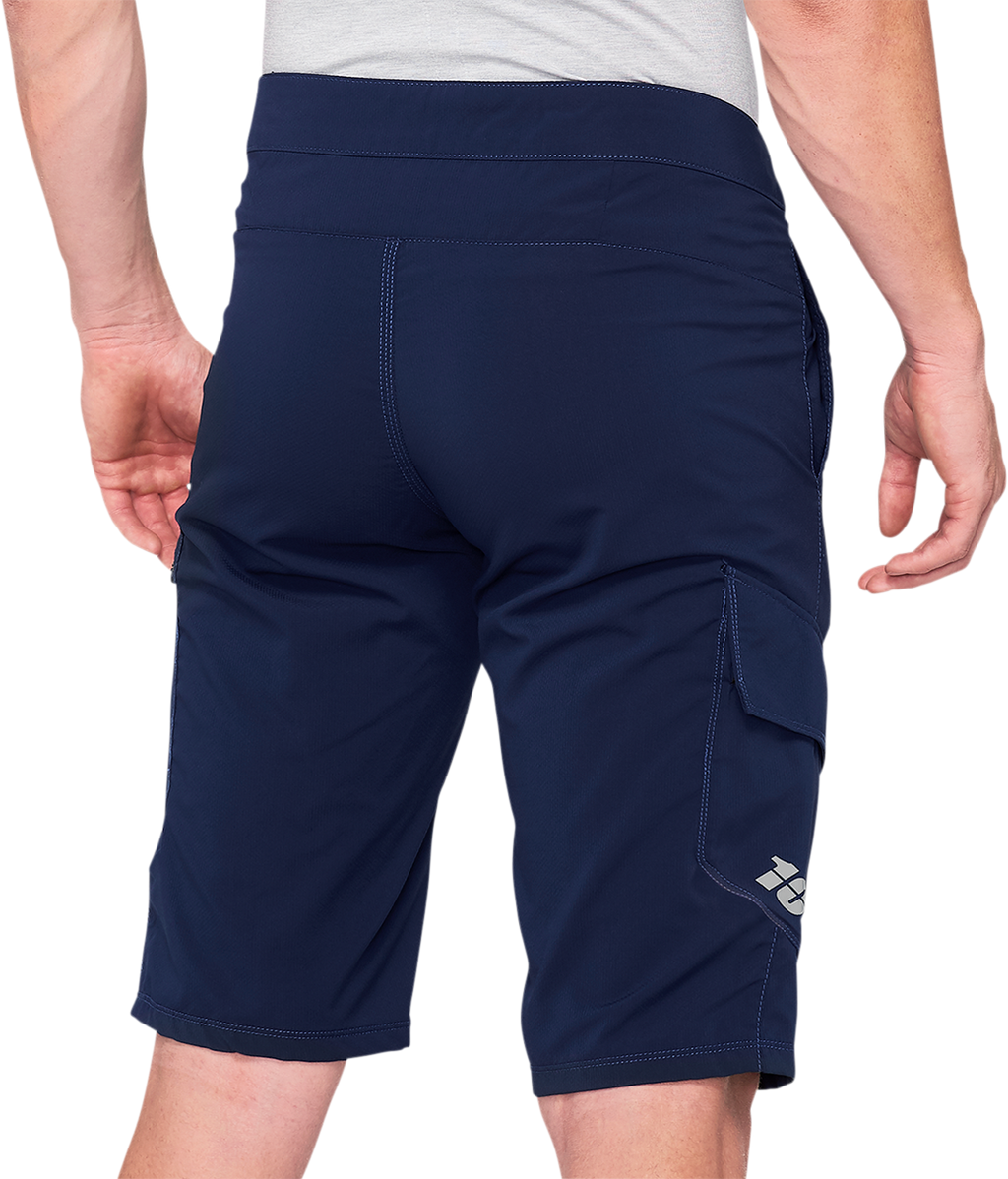 100% Ridecamp Shorts - Navy - US 34 40029-00024