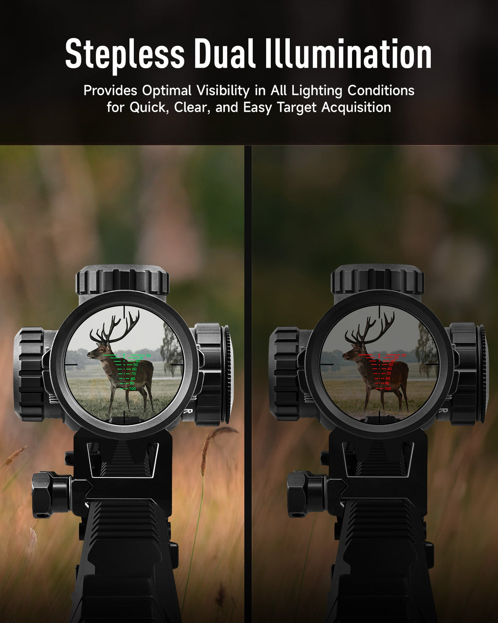 Pinty 1.5-4.5x32 Crossbow Optics SFP Hunting Scope