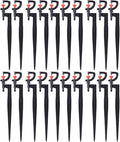 Irrigation Sprinkler, 20Pcs G-Type 360 Degree Sprinkler Nozzle Plants Watering Spray Nozzle Lawn Watering Dripper System