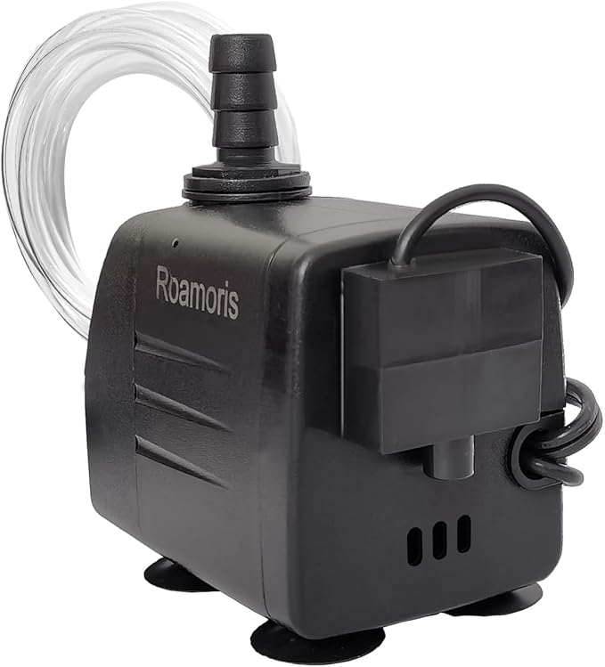 Automatic Fountain Pump With Level Sensor,110V Small Submersible Water Pump For Pond,Aquariums,Fish Tank, Hydroponics,PM06