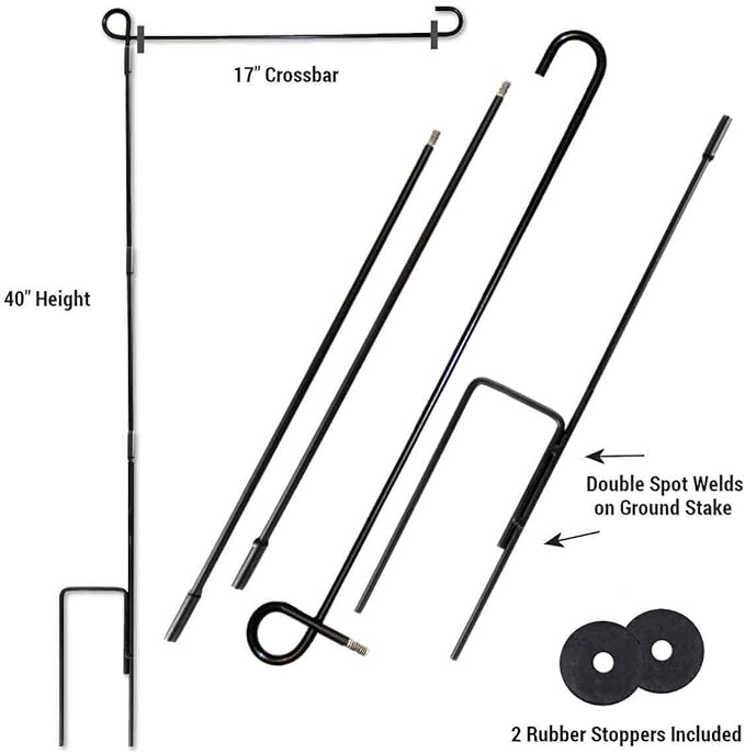 WinCraft Seattle Baseball Garden Flag with Stand Holder