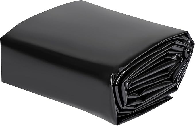 Pond Liners 10 x 15 Feet, Easy Cutting LDPE Pond Liner 20 Mil, High Preformed Koi Pond Liner for Ponds, Streams, Fountains and Garden Waterfall