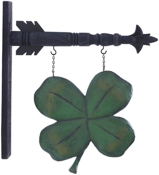K&K Interiors 70049A Four Leaf Clover Arrow Replacement, Green