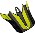 Z1R, Z1R F.I. Visor Kit for Hysteria Helmet - Hi-Vis Yellow and Gray - Part 0132-1360