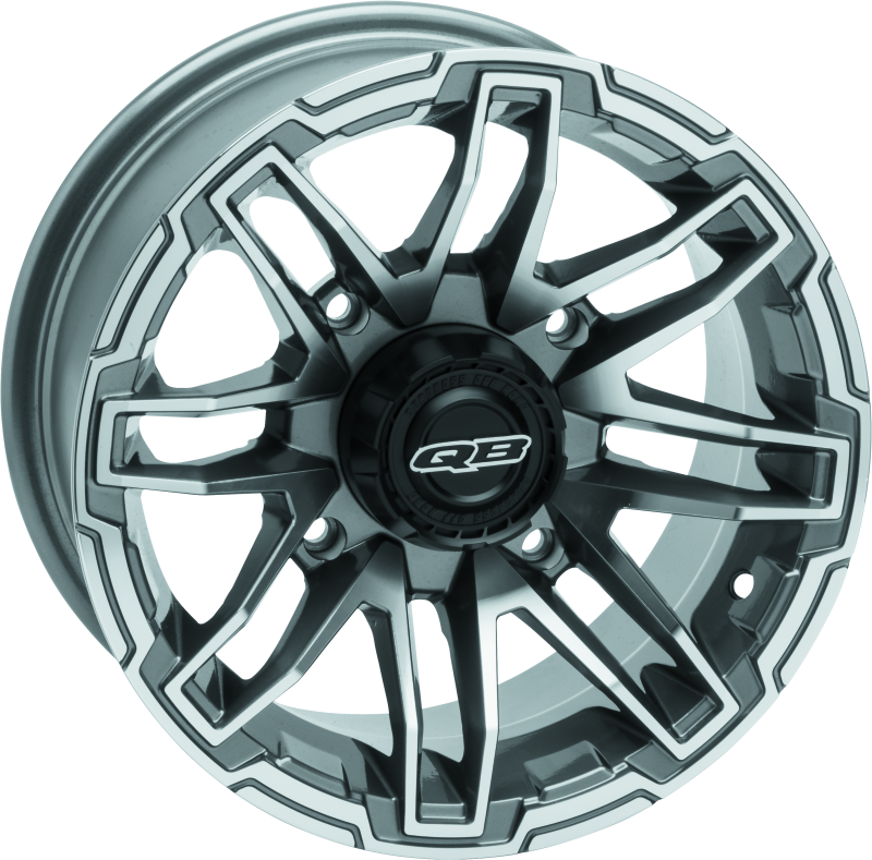 QuadBoss, QuadBoss Stryker 14x7 Aluminum Wheel Part Number 608467 for Powersports Vehicles