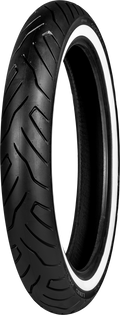 SHINKO, Shinko SR999 Long Haul White Wall Tire 100/90-19 for Cruiser and V-Twin Motorcycles