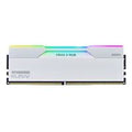 KLEVV CRAS V RGB 32GB (2x16GB) DDR5-6000 PC5-48000 CL30 Dual Channel Desktop Memory Kit 5AGU880-60A300J Brilliant White