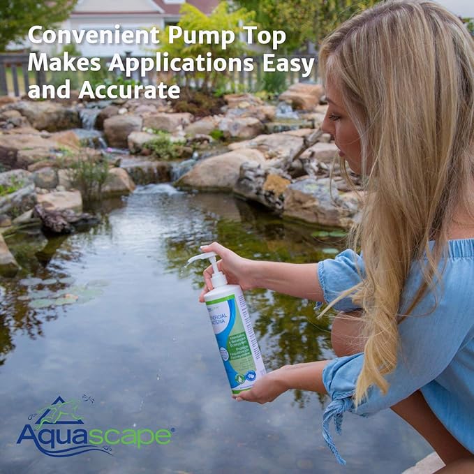 Aquascape Liquid Beneficial Bacteria for Pond and Water Features, 32-Ounce Bottle | 98888