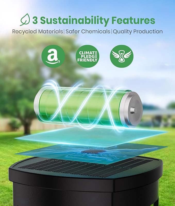 Solar Pathway Lights Outdoor Solar Lights Outdoor, IP65 Waterproof Auto On/Off Solar Garden Lights Solar Powered Landscape Lighting for Yard Walkway Driveway Pathway (Cool White, 2pack)