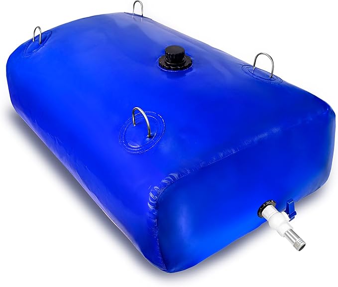 1000Gal Portable Water Storage Bladder, Foldable Large Capacity Container Water Tank, Agricultural Irrigation, Camping, Firefighting, Outdoor Household Water