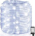100FT 300 LED Rope Lights for Outside, Christmas String Lights with Waterproof 8 Modes, Connectable Plug in Fairy Lights for Indoor Bedroom Outdoor Patio Pool Garden Party Holiday Decor, White