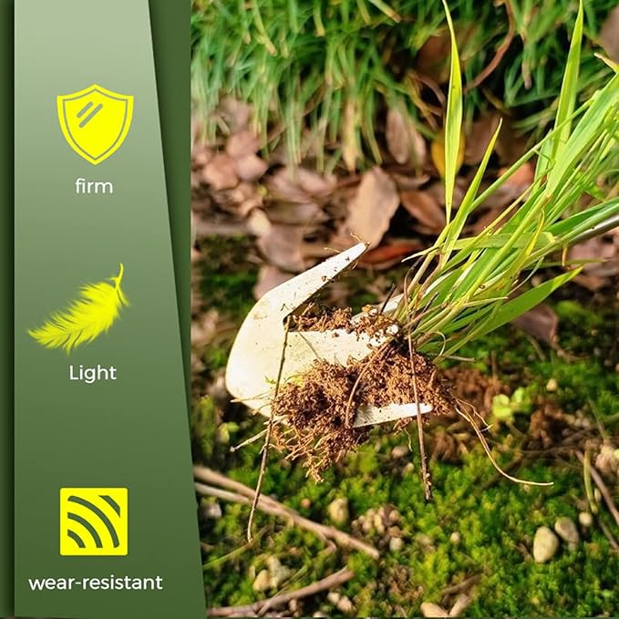 Weeding Artifact Uprooting Garden Weeding Tool, Upgraded Weed Removal Tool, Stainless Steel/Manganese Steel Weed Puller Manual Weeders for Home Gardening Yard Farmland (Stainless Steel)
