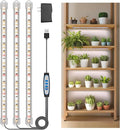 LED Grow Light Strip, 180 LEDs Grow Lights for Indoor Plants Full Spectrum 3000K/6000K/660nm Sunlike Plant Light for Indoor Growing with 3 Spectrum Modes, 16 Inches