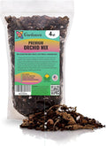 Organic Premium Orchid Soil Mix by Gardenera - Hand Mixed Classic Sphagnum Moss Potting Soil Mix - for Phalaenopsis Orchid - 4 Quart - Made in USA
