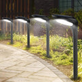 JSOT 150 Lumen Bright Solar Outdoor Lights,4 Pack Solar Pathway Lights Waterproof Landscape Lighting Path Light for Garden Decor Walkway Yard Driveway Holiday Decorative Lamp