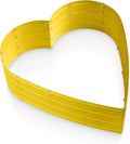 Galvanized Raised Garden Beds Outdoor // Planter Raised Beds for Gardening, Vegetables, Flowers // Large Metal Garden Box (Yellow) // Tool-Free Assembly