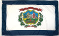 FlagSource West Virginia Nylon State Flag, Made in the USA, 5x8'
