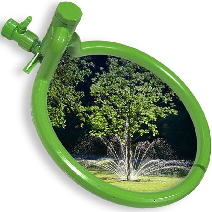 Tree Sprinkler with 360° Outward Direction | Water Sprinkler for Trees That Reaches The Nutrition Zone for Tree Root Watering (7")