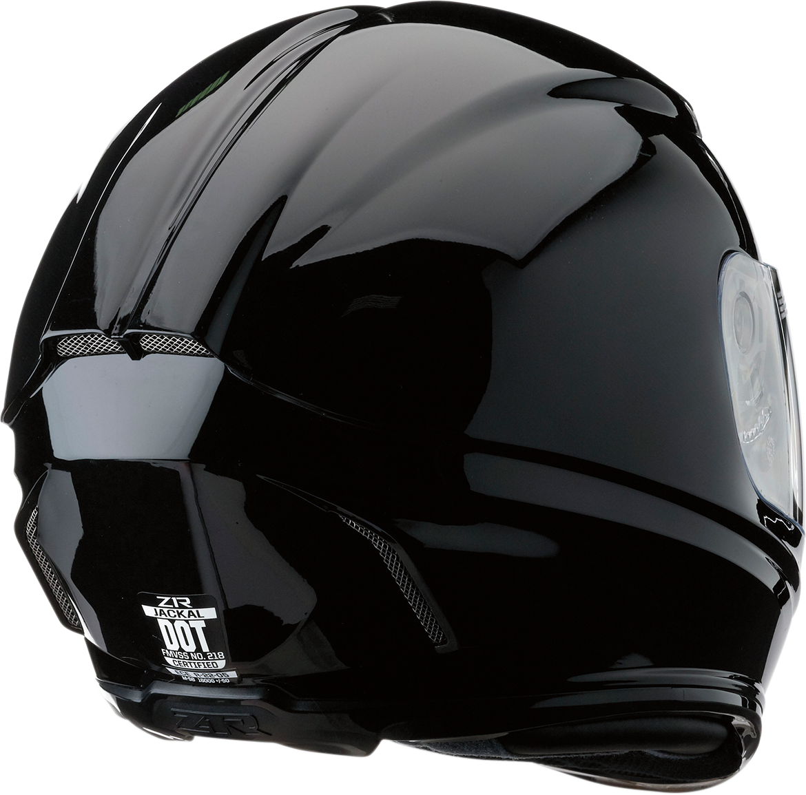 Z1R, Z1R Jackal Helmet in Black - Size 2XL, Part Number 0101-10796