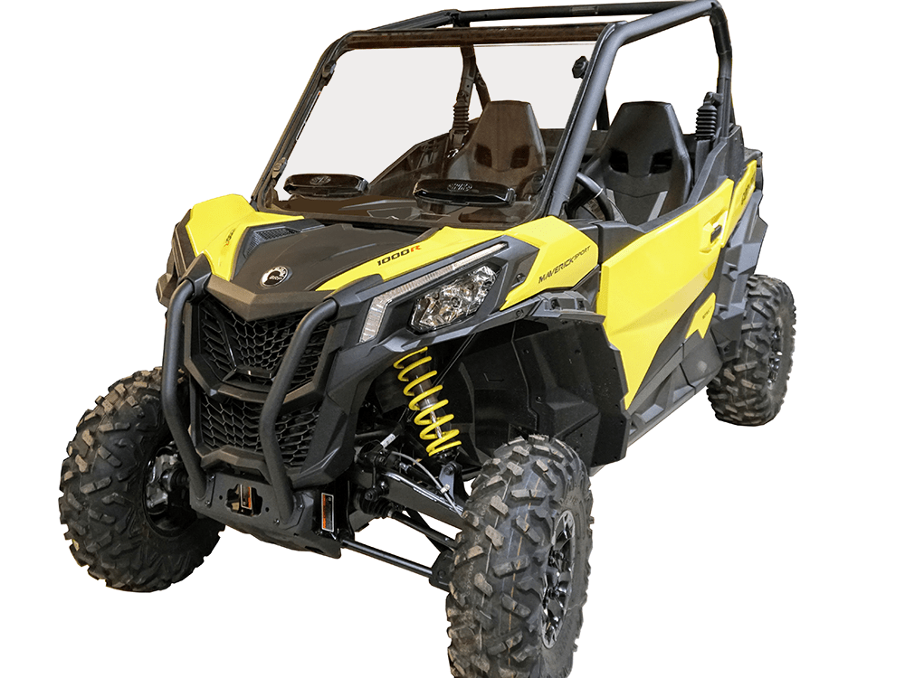 Spike Can-Am Maverick Trail/Sport & 2021+ Commander Front W/S w/Dual Vents-HC
