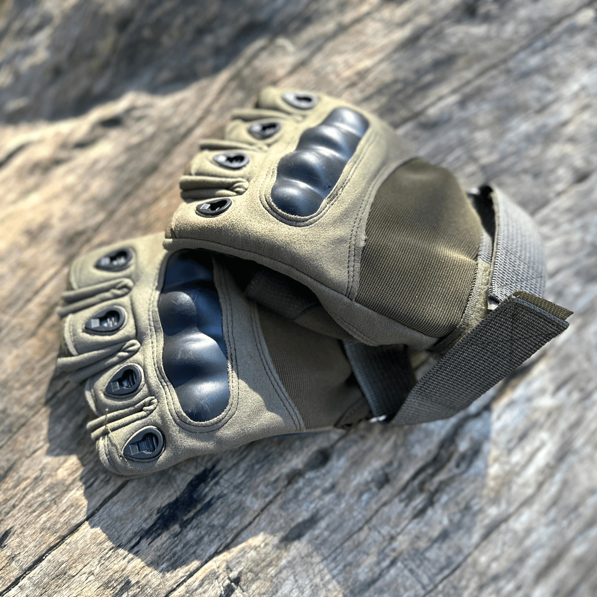 JupiterGear Tactical Military Fingerless Airsoft Gloves for Outdoor Sports, Paintball, and Motorcycling