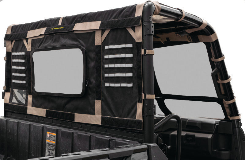 QuadBoss, QuadBoss 15-19 Polaris Ranger 1000 Diesel Soft Windshield with Screen Options
