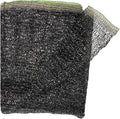Cool Area 55% 6.5x10ft Sunblock Shade Cloth Cover Mesh UV Resistant Net for Garden Flower Plant Greenhouse, Black