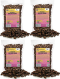New Zealand Pinus Radiata Bark - 20 Quart - Organic Hand Mixed New Zealand Orchiata Pine Bark for Orchids - Medium Chips 9-12mm - (4 Bags of 5 Quart)