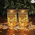 2 Pack Hummingbird Solar Lanterns Outdoor Waterproof, Metal Hanging Lights Decorations for Garden Yard Lawn Patio, Hummingbird Gifts for Women Mom Grandma Sister for Mother'Day Christmas