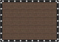 VICLLAX Shade Fabric Sun Shade Cloth Privacy Screen with Grommets for Patio Garden Pergola Cover Canopy 10x14 FT, Mocha