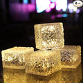 Solar Brick Lights - Outdoor Waterproof Patio Decor, 2.8 * 2.8in Garden Lights for Outside 4 Packs, Patio, Yard, Walkway, Pathway