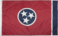 FlagSource Tennessee Nylon State Flag, Made in the USA, 3x5'